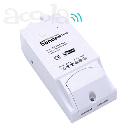 Умное Wi-fi реле Sonoff TH16